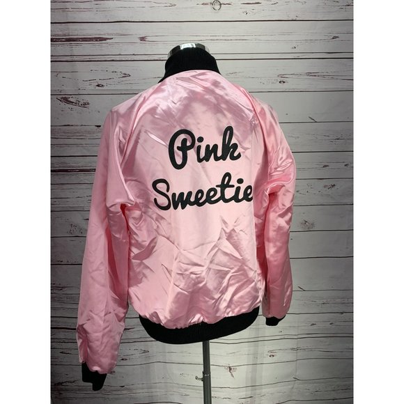 Pink Sweeties Zippered Size Adult Large Halloween Costume Jacket - Picture 3 of 8